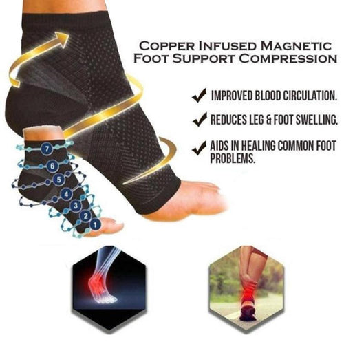 1pair Foot Magnetic Compression