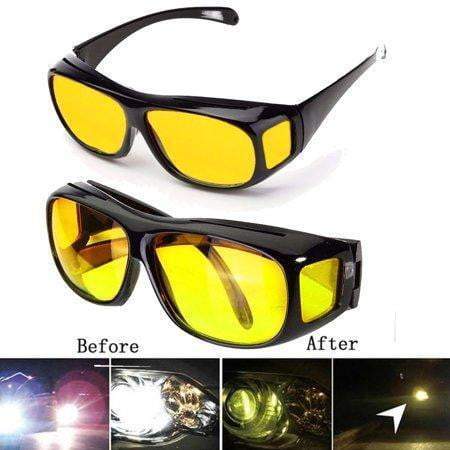 3Set HD Vision Glasses (3 for night time and 3 for daytime)