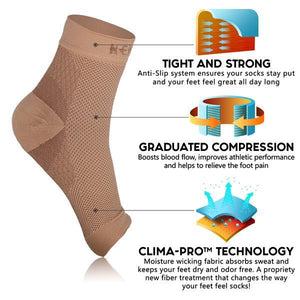 Alayna Foot Sleeves for Men & Women One size Fit's all