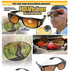 3Set HD Vision Glasses (3 for night time and 3 for daytime)